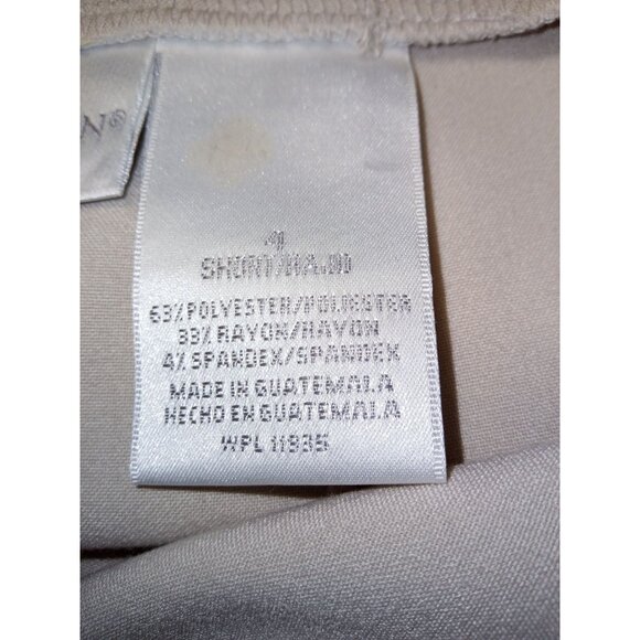 Worthington Women's Tan Stretch Trousers Size 4 Short - Picture 6 of 7